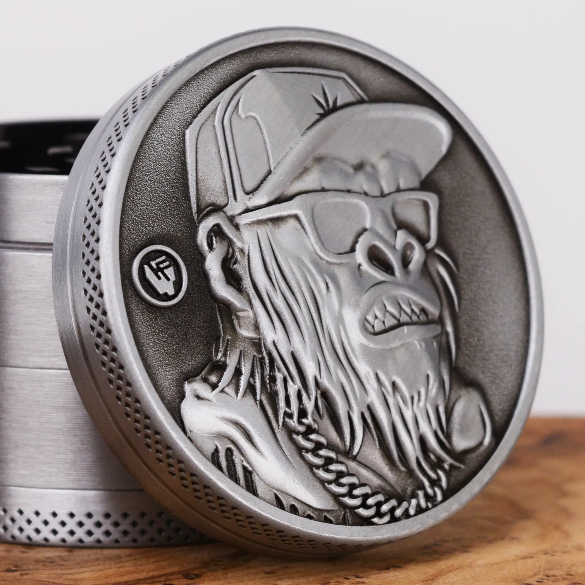 Silver 420 Monkey Grinder - 50mm