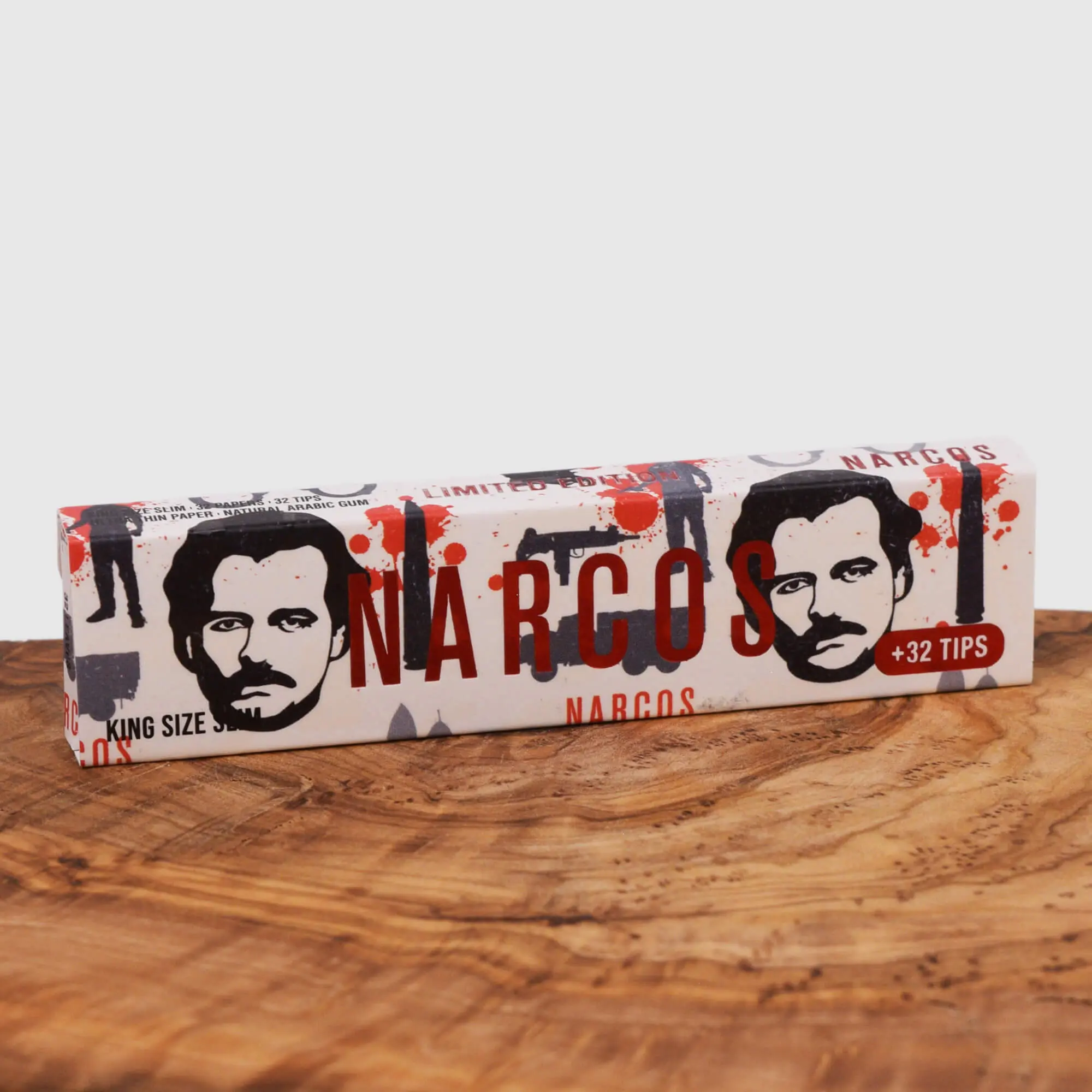 Narcos Limited Edition King Size Slim + Tips