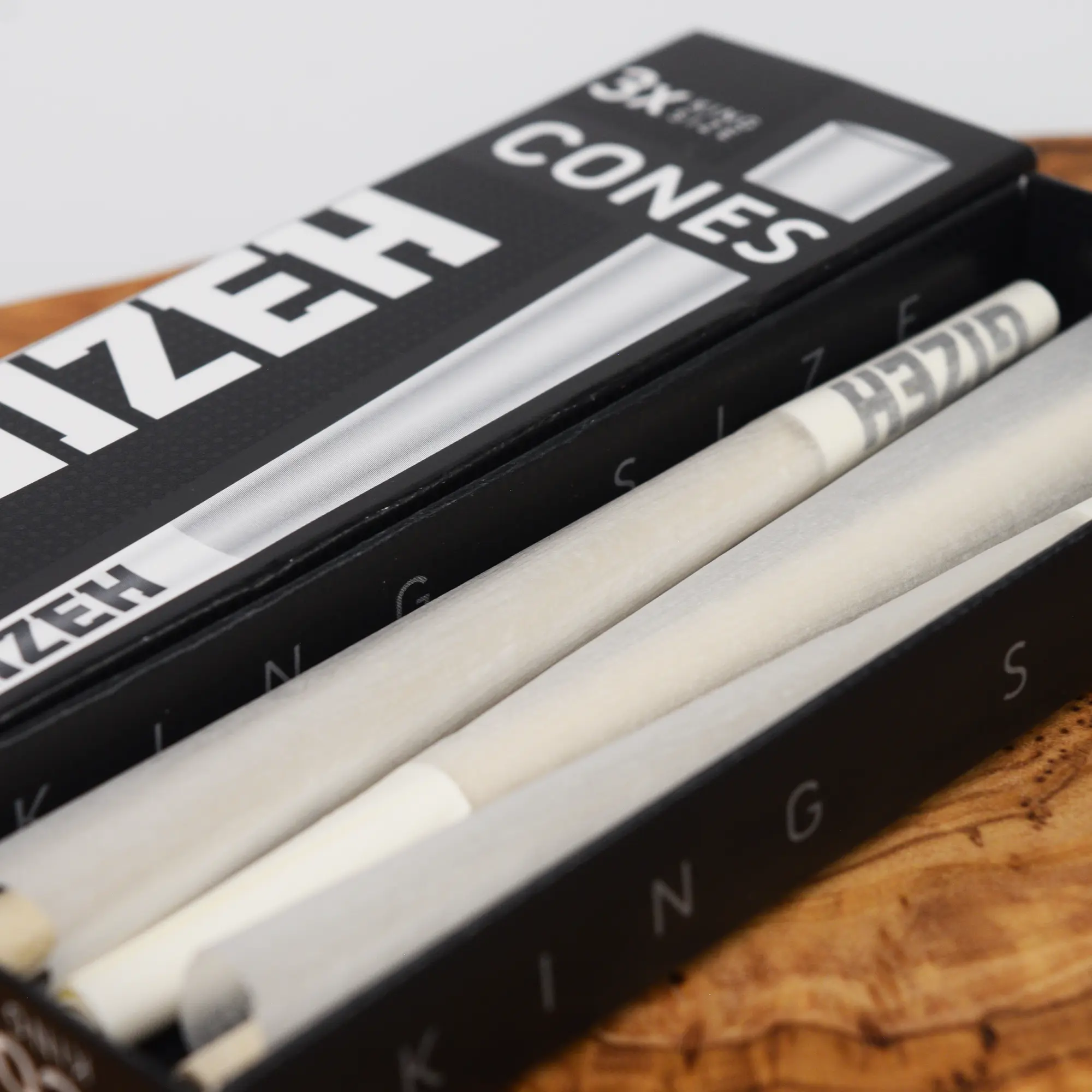 GIZEH Black Cones King Size Slim - 3 Stk