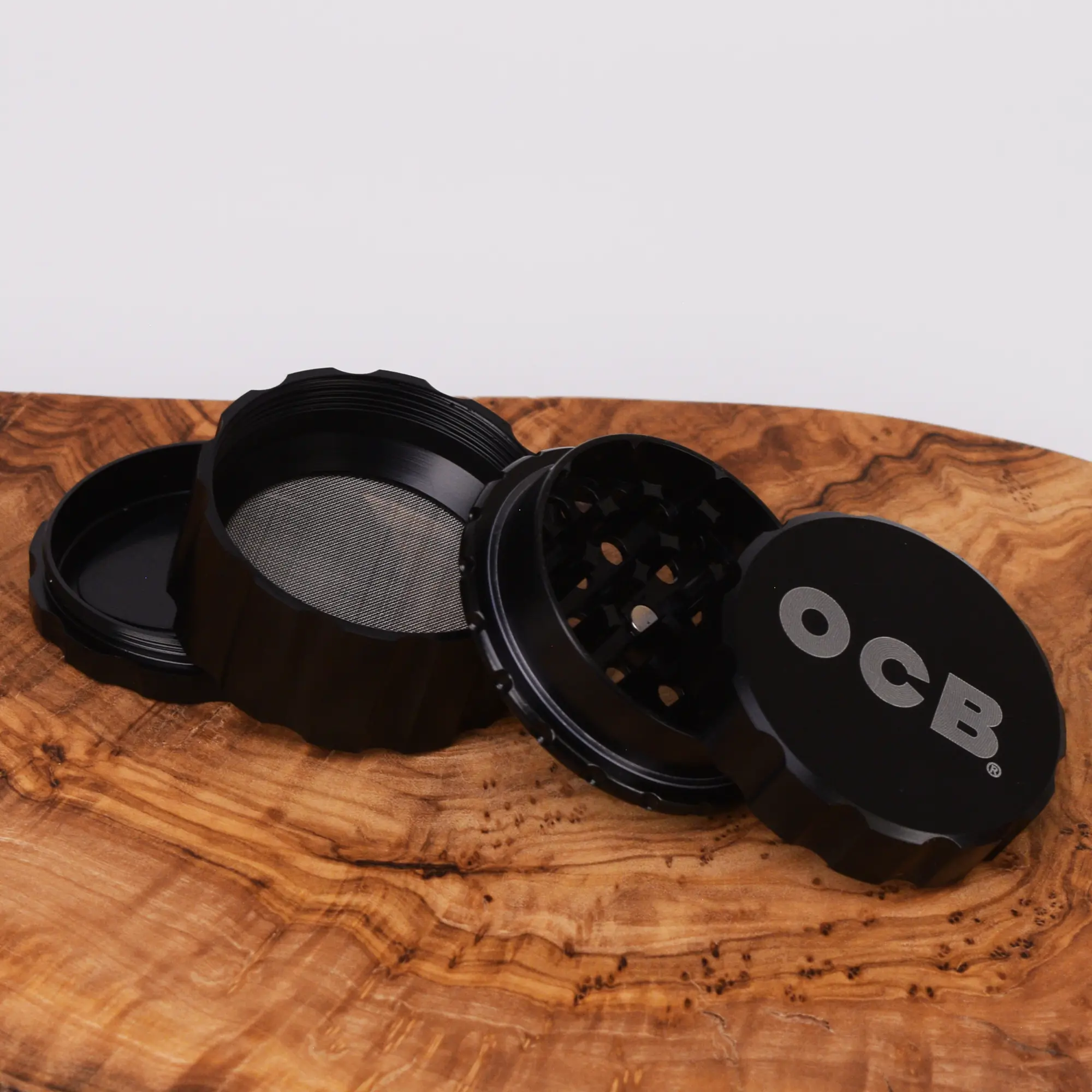 OCB Metall Grinder Schwarz - 50mm