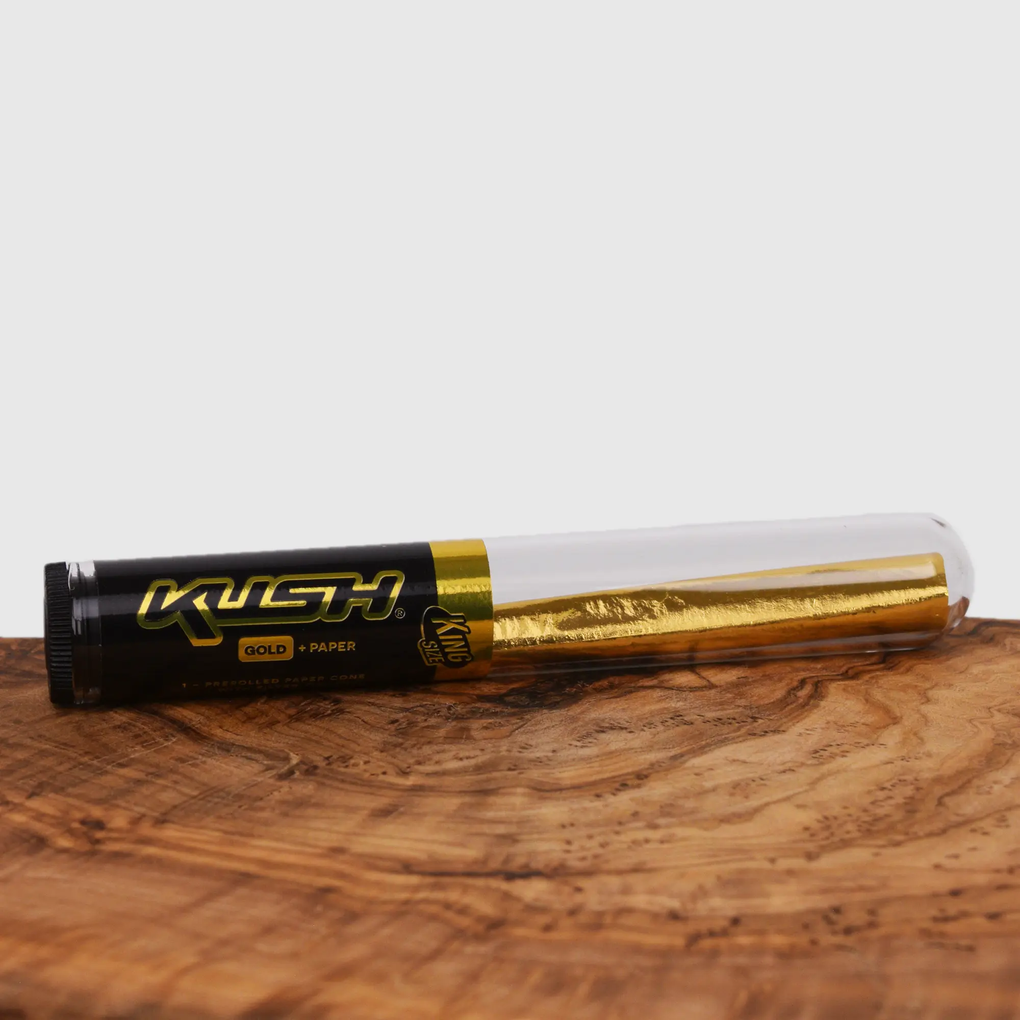 KUSH Gold King Size Slim Cone