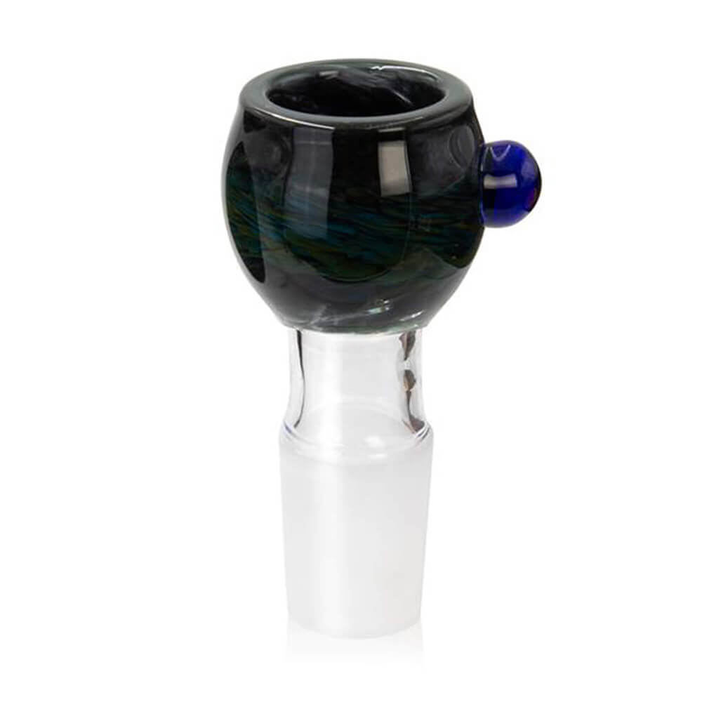 BKH-RND-04 - Variantenbild - Bong Kopf Rund NS 19 Schwarz - KiffKiosk