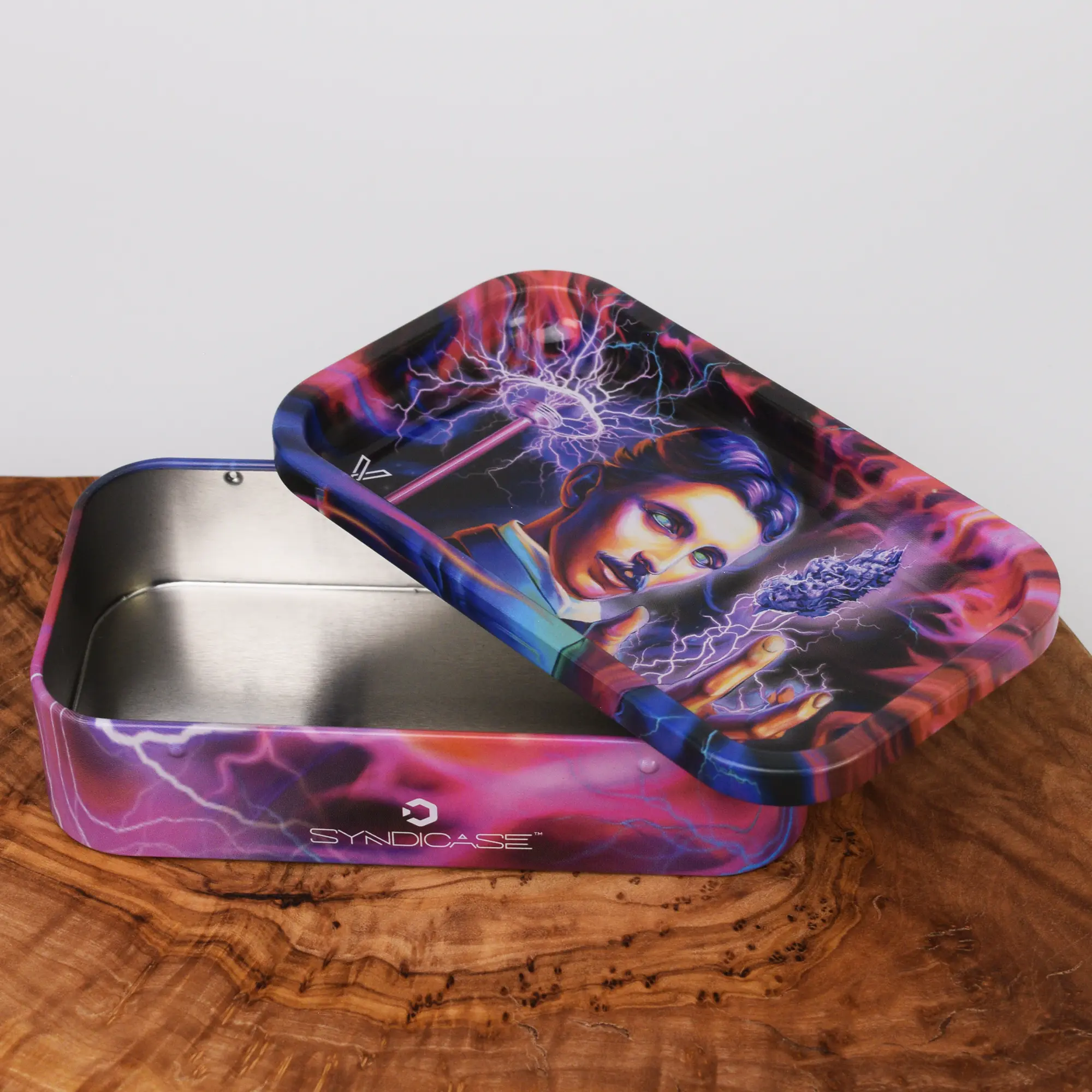 Dose mit Rolling Tray - Tesla