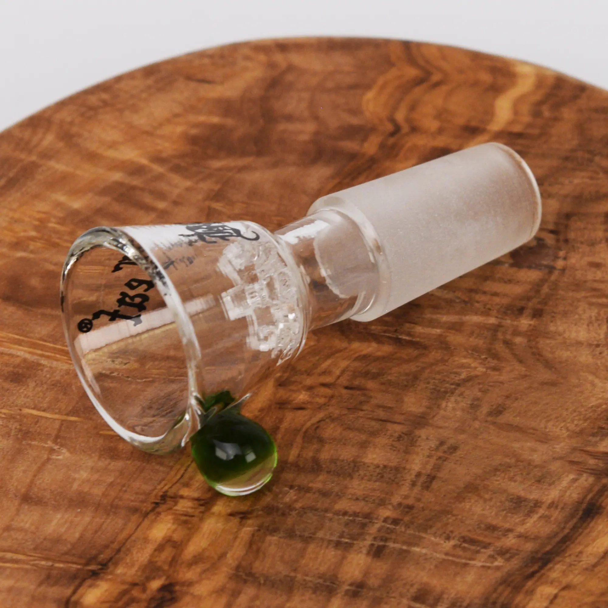 Black Leaf Bong Kopf mit Sieb - NS 14 & 19